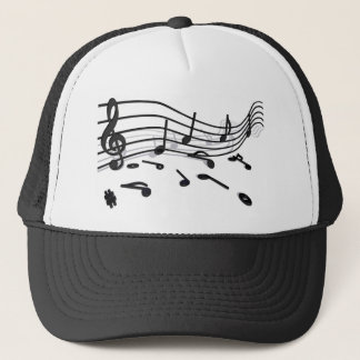 Noten, Musik Truckerkappe