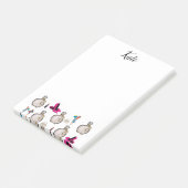 Noten-Parfüm Post-it Klebezettel (angewinkelt)