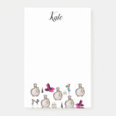 Noten-Parfüm Post-it Klebezettel (Vorderseite)