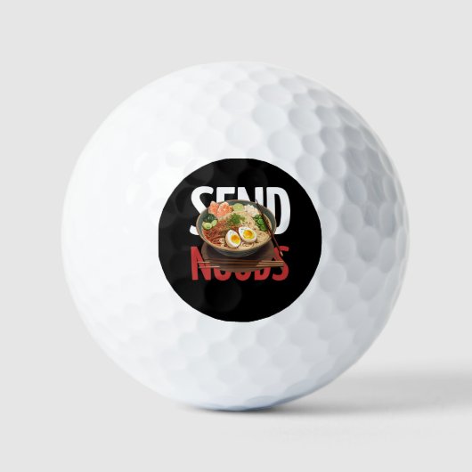 Noten senden golfball (Vorderseite)