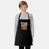 Noten senden schürze (Getragen)