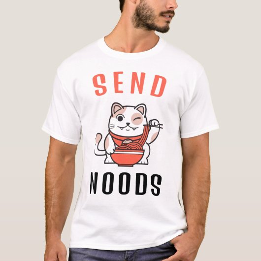 Noten senden T-Shirt (Vorderseite)