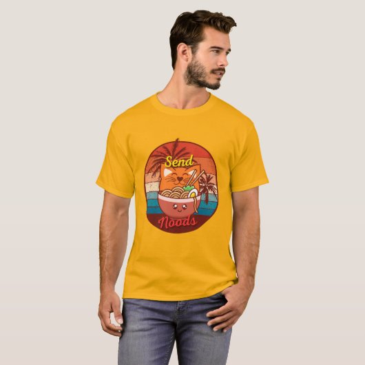 Noten senden T-Shirt (Vorne ganz)