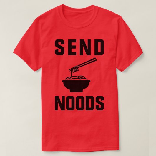 Noten senden T-Shirt (Design vorne)