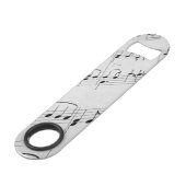 Noten Speed Flaschenöffner (Vorderseite Schrägansicht)