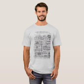 Noten T-Shirt (Vorne ganz)