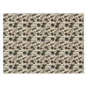 Noten und Instrumente Black/Gold ID481 Tischdecke (Vorderseite (Horizontal))