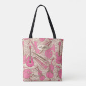 Noten und Instrumente Rosa/Elfenbeinküste ID481 Tasche (Rückseite)