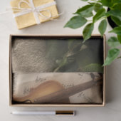 Noten-Violine-Blume Romantische Entsprechung Seidenpapier (Geschenk)