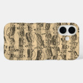 Noten von JS Bach Case-Mate iPhone Hülle (Rückseite (Horizontal))