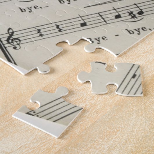 Noten Yuletide Liede Puzzle (Seite)