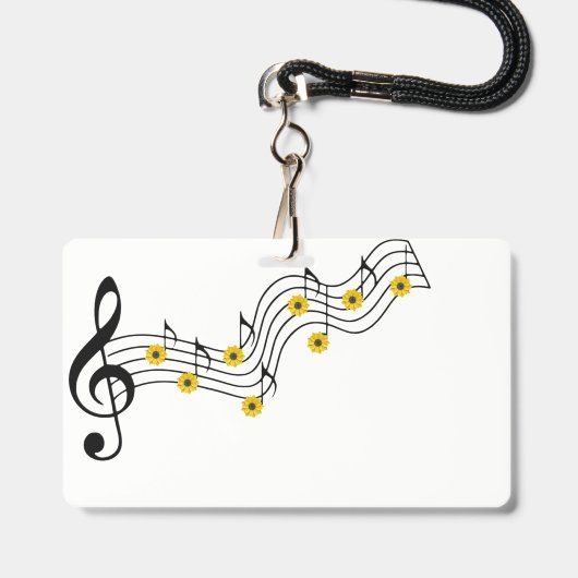 Notenabzeichen Ausweis (Vorderseite mit Lanyard)