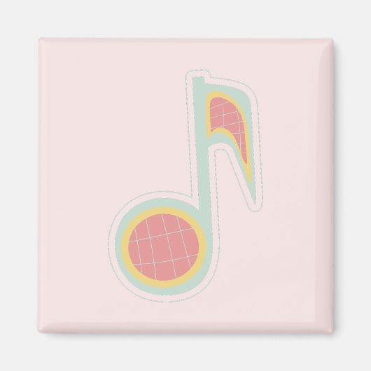 Notenaufkleber Magnet (Vorne)