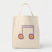 Notenaufkleber Tragetasche (Vorne)