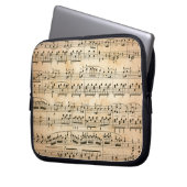Notenblatt Laptopschutzhülle (Vorderseite Links)