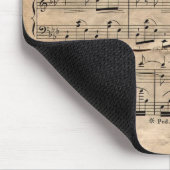 Notenblatt Mousepad (Ecke)