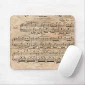 Notenblatt Mousepad (Mit Mouse)