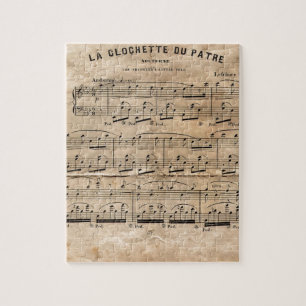 Notenblatt Puzzle