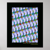 Notendekorationsdruck Poster (Vorne)