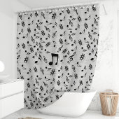 Notendusche Duschvorhang