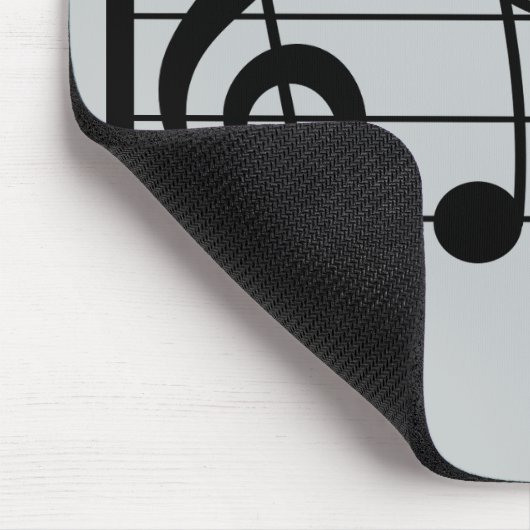 Notenklammer und Belegschaft Mousepad (Ecke)