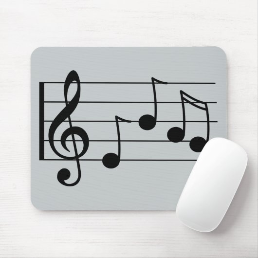 Notenklammer und Belegschaft Mousepad (Mit Mouse)