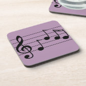 Notenklammer und Belegschaft Untersetzer (Linke Seite)