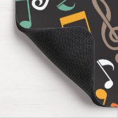 Notenmuster Mousepad (Ecke)