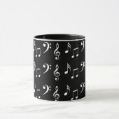Notenmuster Tasse (Zentrum)