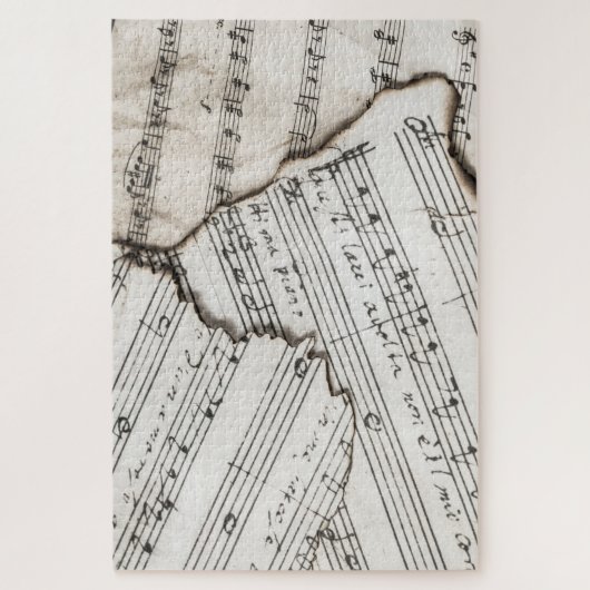 Notenpuzzle Puzzle (Vertikal)