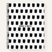 Notenschule oder SpiralNotebook Notizblock (Vorderseite)