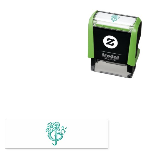 Notenvogel Permastempel (Beispiel)