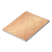 Notepad - Anfangsname des Kupfergitters Notizblock (Rotiert)