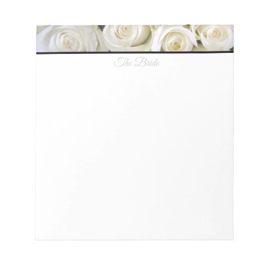 Notepad-Bride Notizblock (Vorderseite)