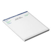 Notepad Computer Scientist Programmer Coder Format Notizblock (angewinkelt)