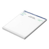 Notepad Computer Scientist Programmer Coder Format Notizblock (Rotiert)