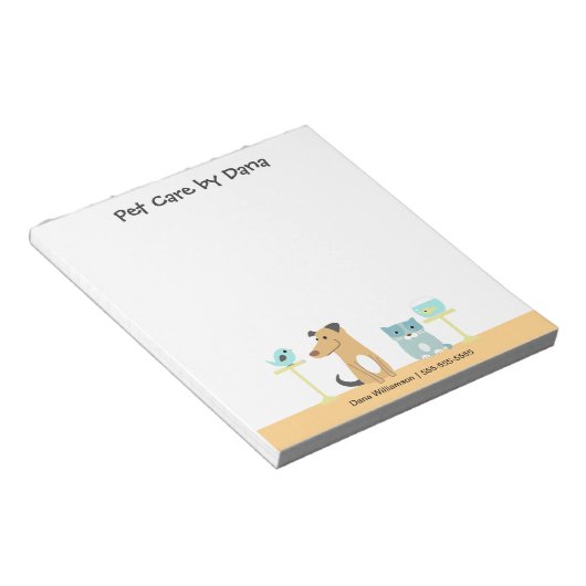 Notepad der Sitzenden Notizblock (angewinkelt)