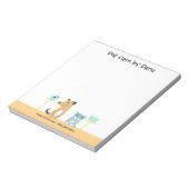 Notepad der Sitzenden Notizblock (Rotiert)