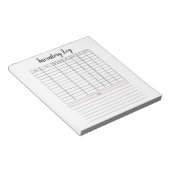 Notepad für das kleine Unternehmen Notizblock (angewinkelt)