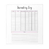 Notepad für das kleine Unternehmen Notizblock (Vorderseite)