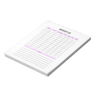 Notepad für das Protokollprogramm für kleine Unter Notizblock