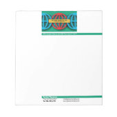 Notepad für globale Märkte Notizblock (Vorderseite)