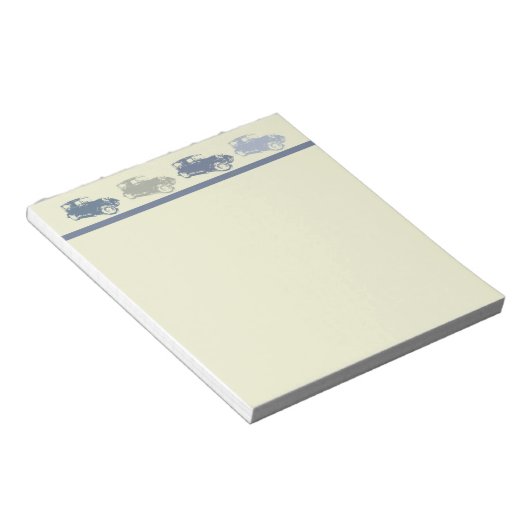 Notepad für klassische Autos Notizblock (angewinkelt)