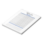 Notepad für Selbstpflege Notizblock (Rotiert)