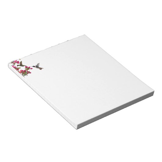 Notepad Hummingbirds Notizblock (angewinkelt)