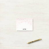 Notepad - i do list Pink Confetti Post-it Klebezettel (Auf Schreibtisch)