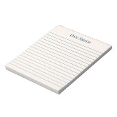 Notepad-Individuelle Name-Notepad Notizblock (Rotiert)