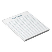 Notepad-Individuelle Name-Notepad Notizblock (angewinkelt)