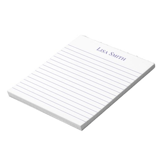 Notepad-Individuelle Name-Notepad Notizblock (Rotiert)