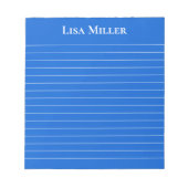 Notepad-Individuelle Name Notizblock (Vorderseite)